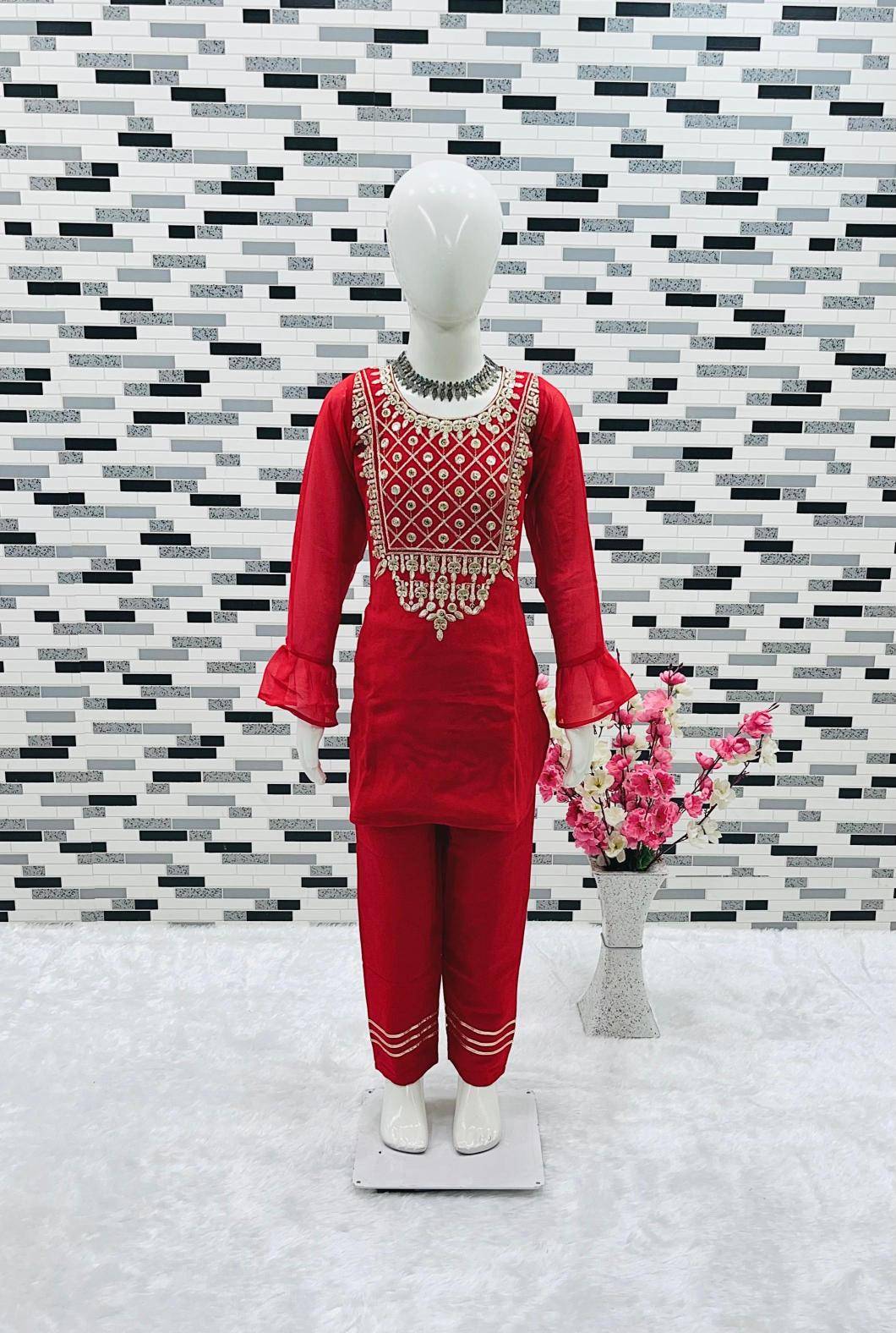 PRESERNTING NEW DESIGNER OC 162 Georgette Wholesale kids clothing in Hyderabad